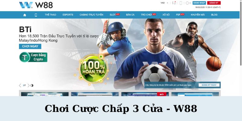 choi cuoc chap 3 cua w88 tien ich - Chơi Cược Chấp 3 Cửa Tại W88 – Bí Quyết Thắng Lớn Cho Người Đam Mê Cá Cược